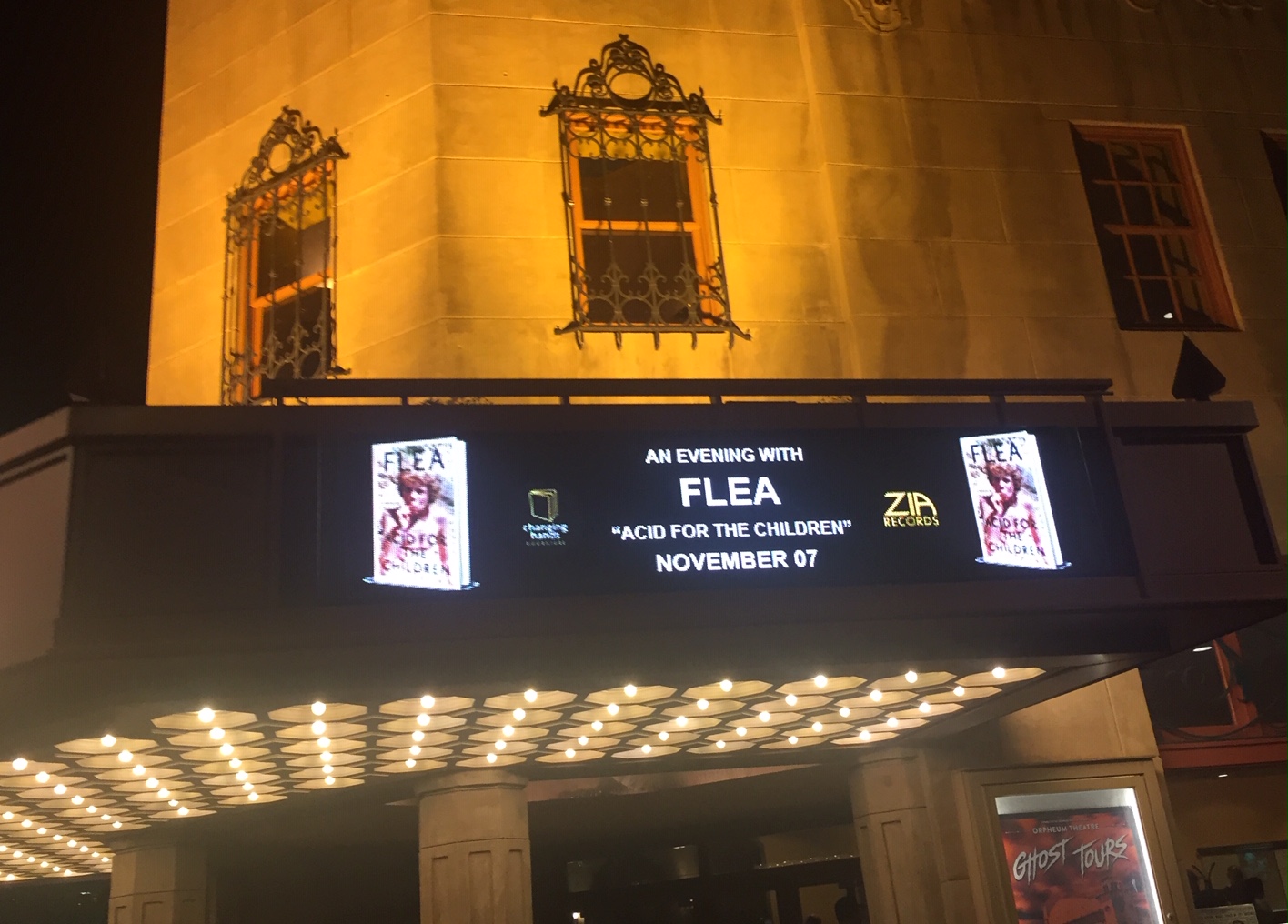 image of theater marquee